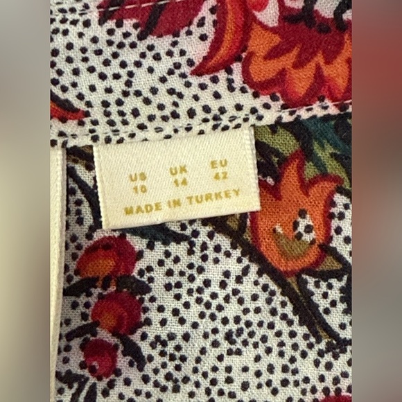 Maeve by Anthropologie Janie Flounced Peasant Blouse - Picture 7 of 13